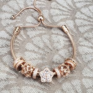 Authentic Pandora Rose Gold bracelet